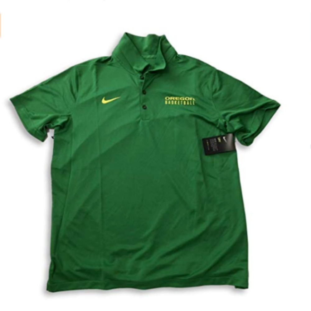 Nike Oregon Ducks Dri-Fit Basketball POLO NWT